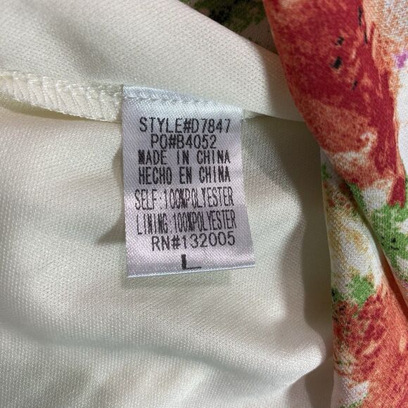 ENTRO Dress Floral Halter Cold Shoulder Ruffle Mini Flowy Boho L Anthropologie - Picture 9 of 10